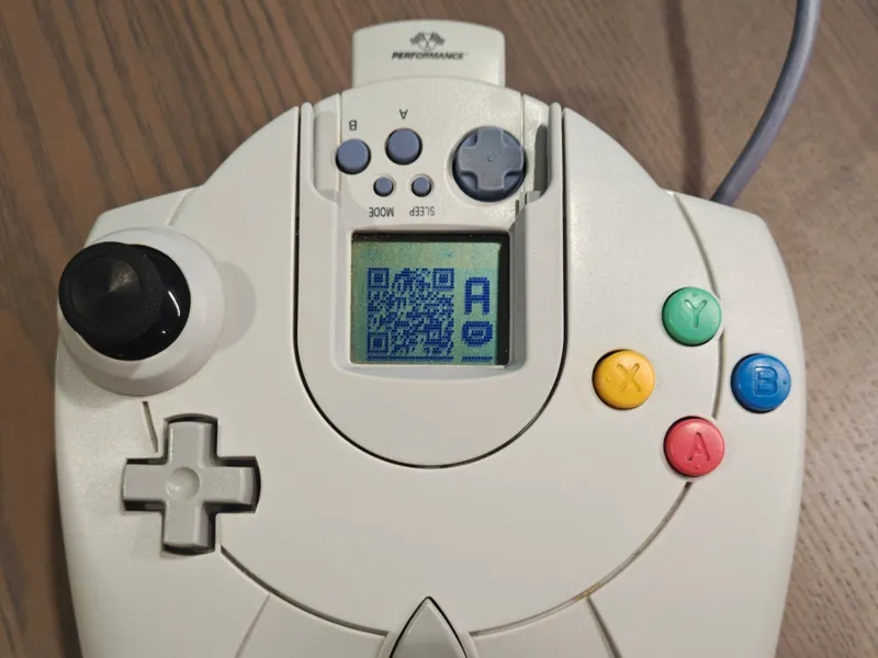 Modified Dreamcast Controller VMU Bezel