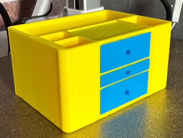 Organiseur de bureau à 3 tiroirs