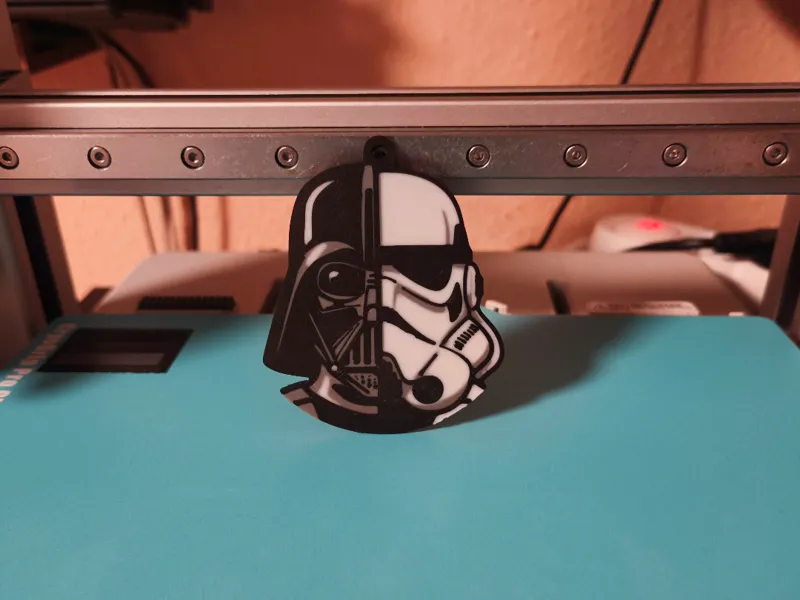 Darth Vader & Stormtrooper Keychain