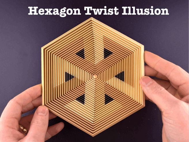 Hexagon Twist Illusion/Fidget 2