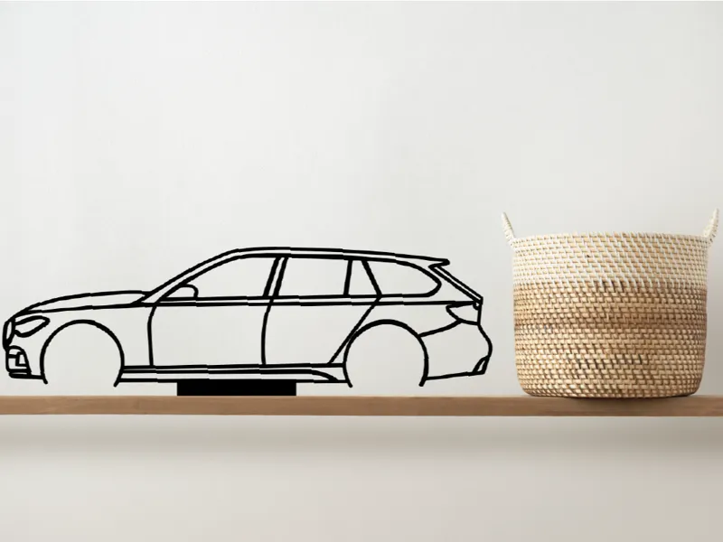 BMW F31 WALL DECORATION