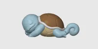 Sleepy Squirtle | Multicolor