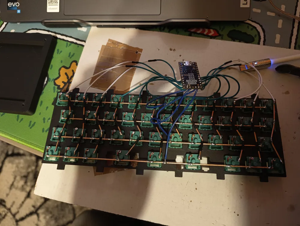 Handwired 43 key 40% keyboard by xdentus MakerWorld: Download Free 3D ...