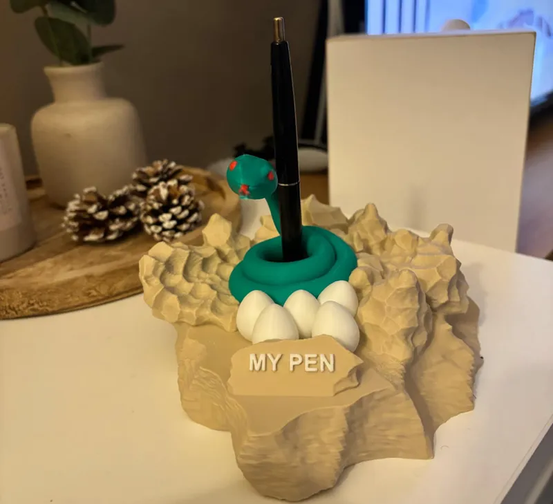 snake pen/apple pencil holder