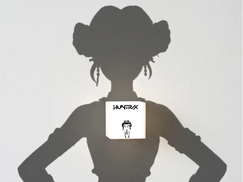 Lampara de sombra Zoey de las Huntrix