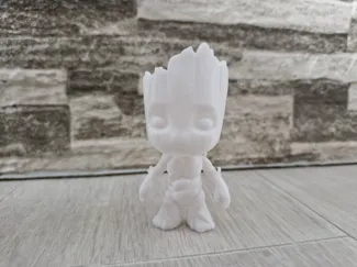 3D Printed Baby Groot Figure