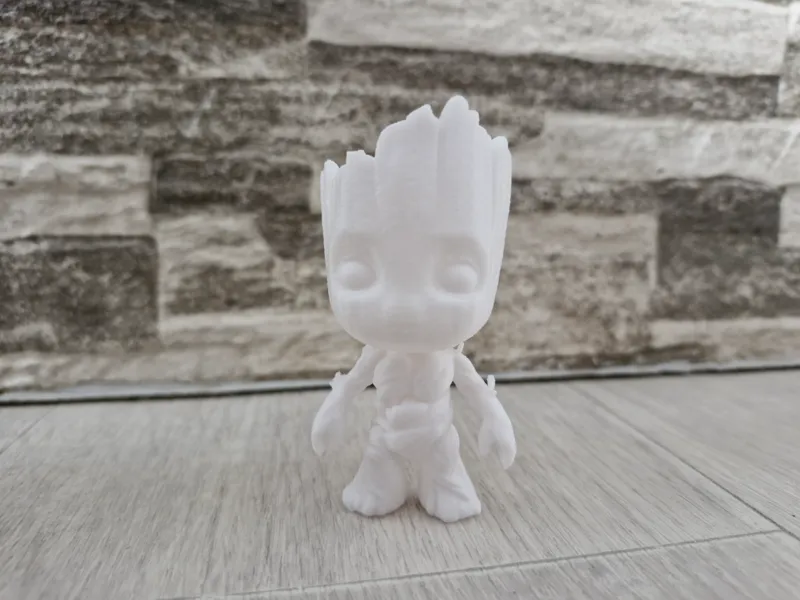 3D Printed Baby Groot Figure