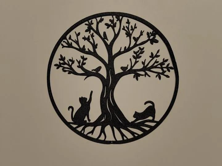 Arbre de vie aux chats