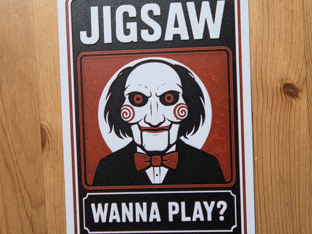 Jigsaw Hueforge