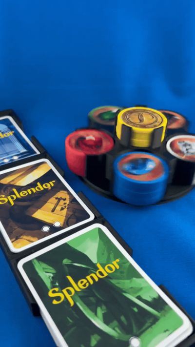 Splendor game organizer by CoCoDRUK MakerWorld: Download Free 3D Models