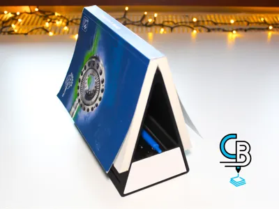 Multifunctional Book Holder with Drawer
