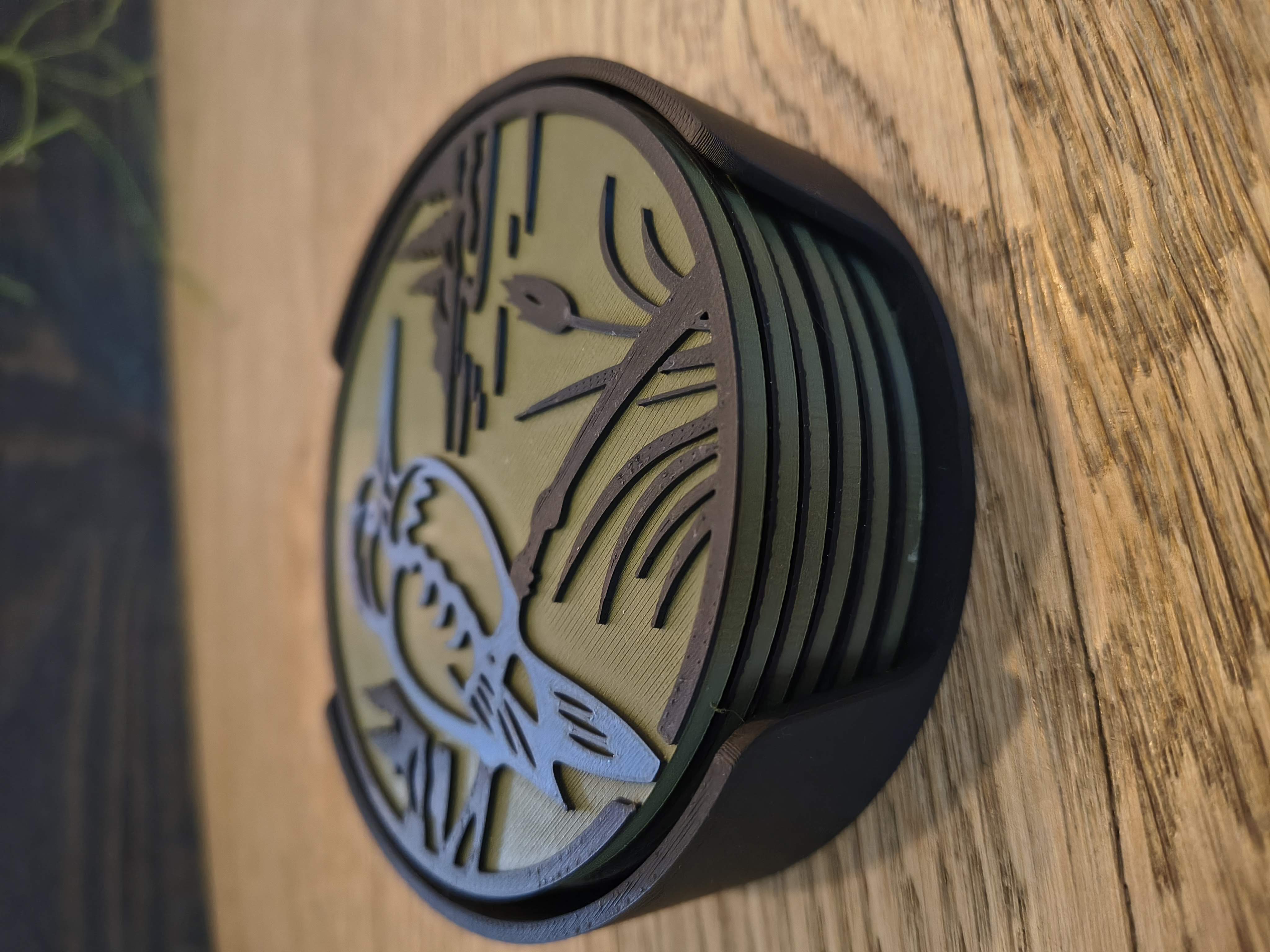 Miniatura 2 do modelo 3D Nature coaster set