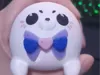 seal, small, with bow tie