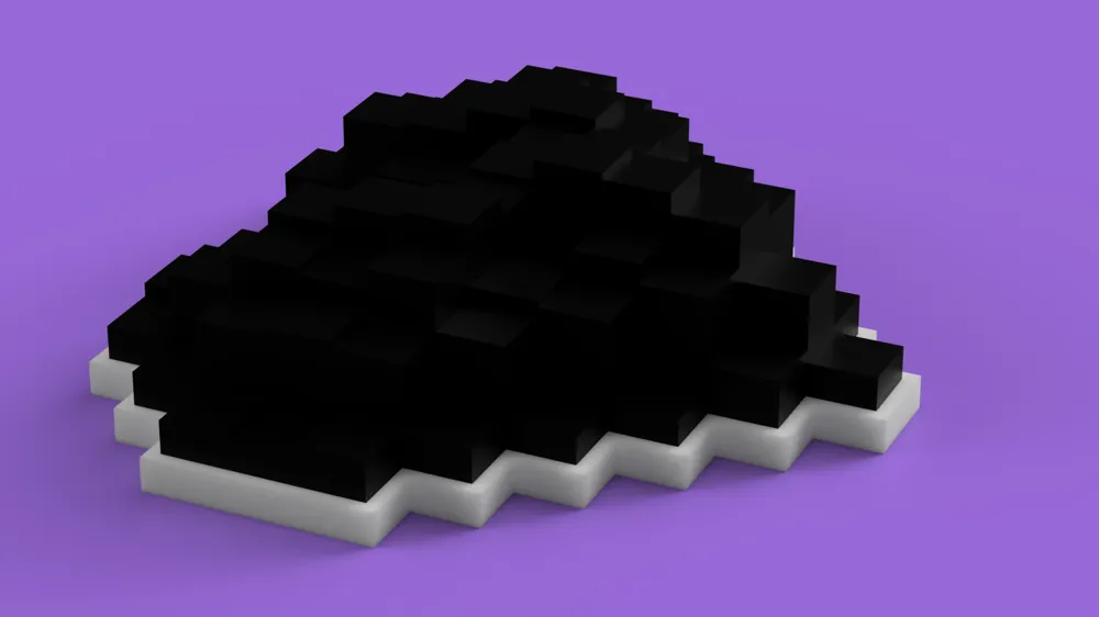 3D Pixelated Heart By Lyingfigure MakerWorld 3d pixelated heart by lyingfigure makerworld