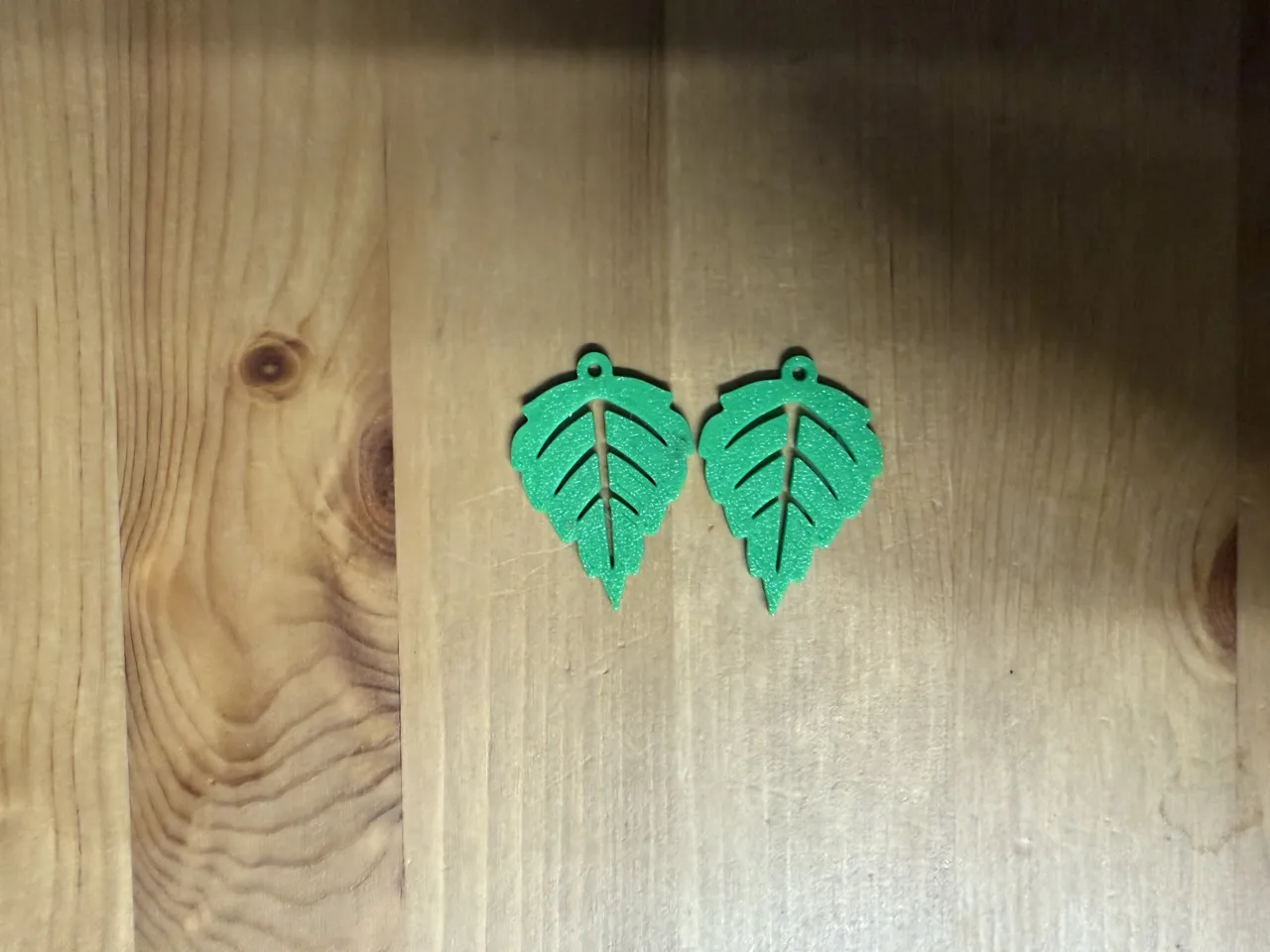 Leaf Earrings view 2