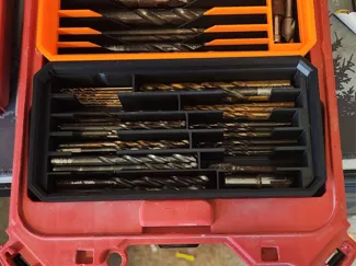 Packout Drill Bit Bin