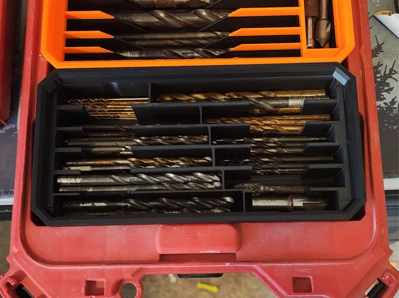 Packout Drill Bit Bin
