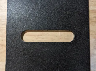 Gabarit poignée pour défonceuse