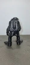 2 pieces for bigger print with internal cable management