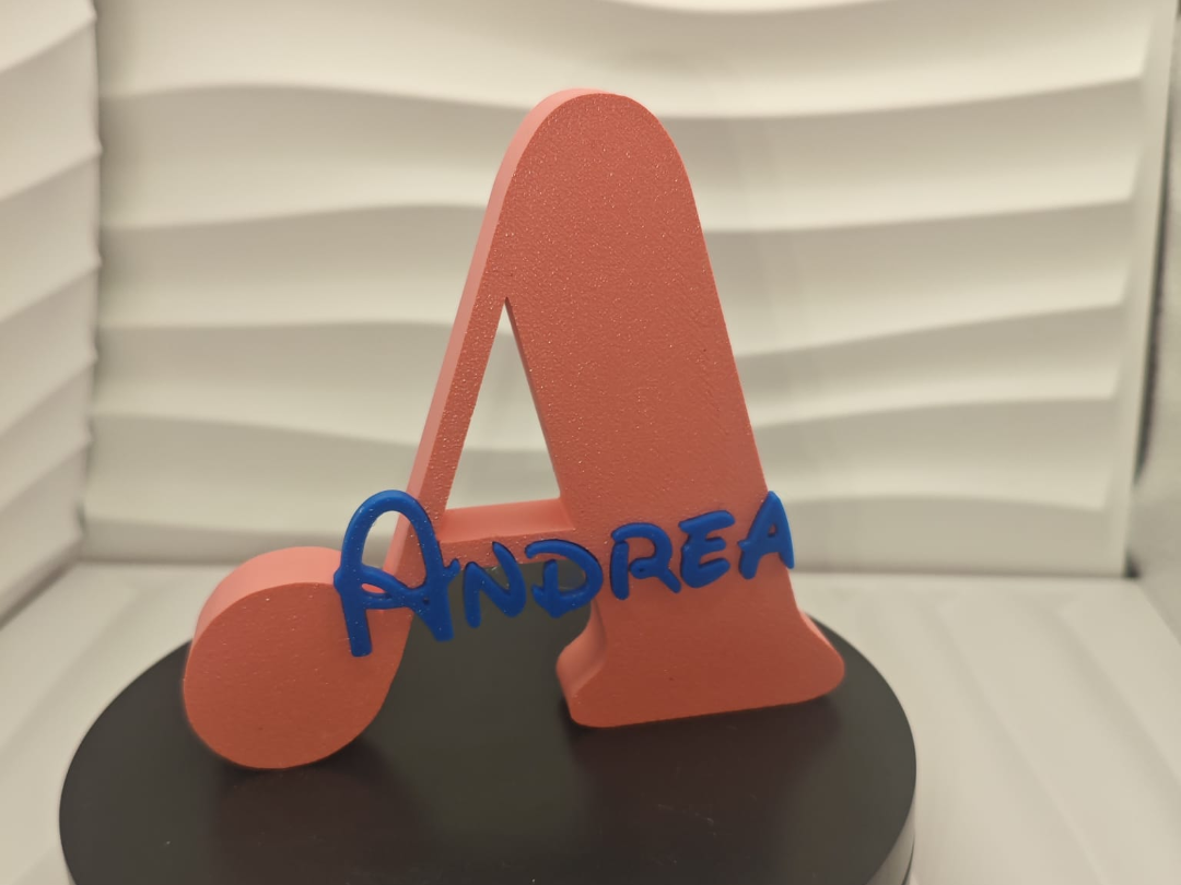 Personalized Name Letter ANDREA NO AMS