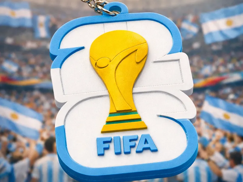 Llavero mundial Argentina 