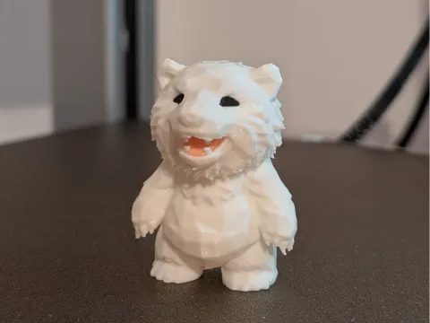 Polar Bear - Low Poly - Mini Animal