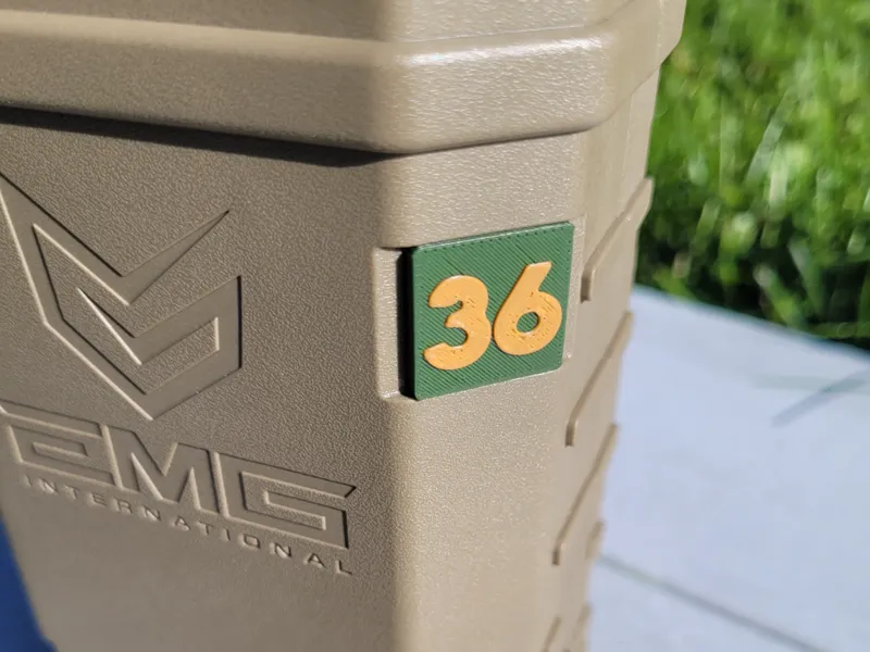 EMG Autobot Loader BB Weight Labels