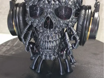 Skull Headphone Stand