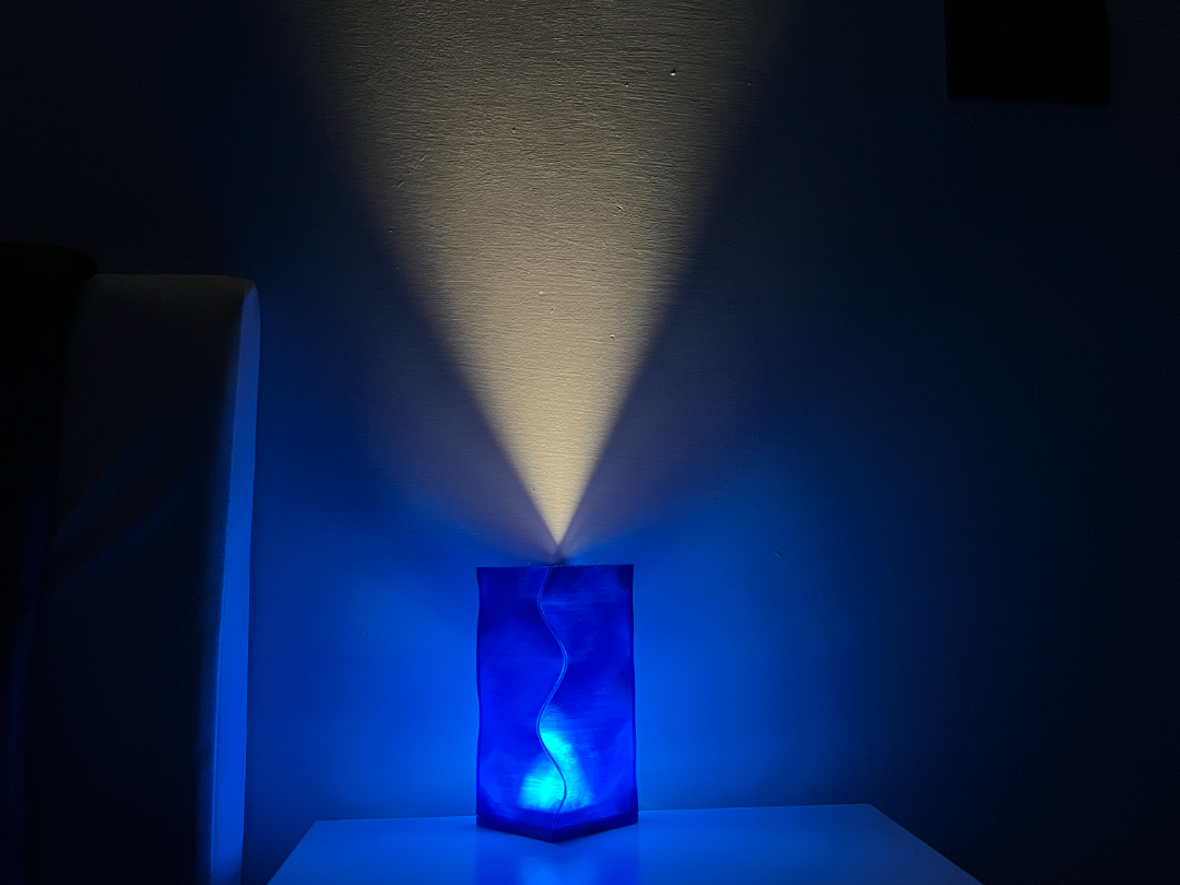 wavy ocean lamp