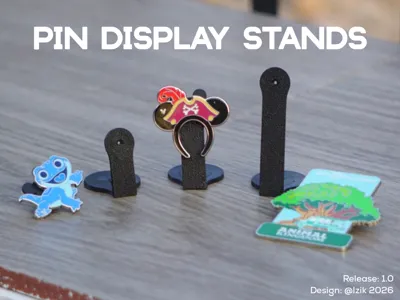 Pin Display Stands | Version 1