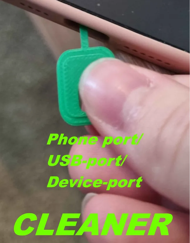 Charging port cleaner / USB-c and USB-a cleaner