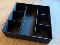 Bac de rangement modulaire 3x3 — photo 1