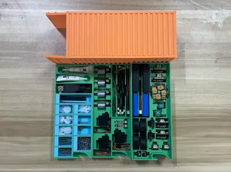 CyberBrick收纳盒 超紧凑集装箱