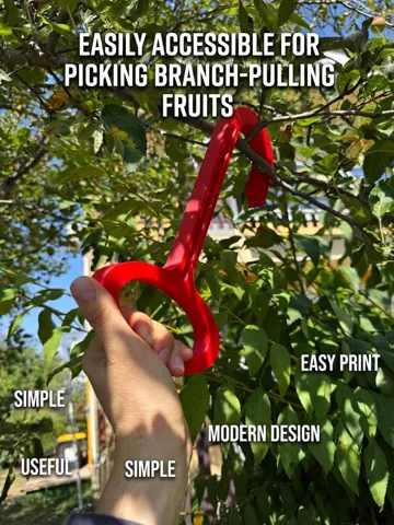 Accesorio para impresora 3D: Easily accessible for picking branchPulling fruits — vista de referencia 3