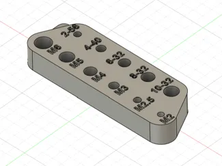Thread Testing Keychain