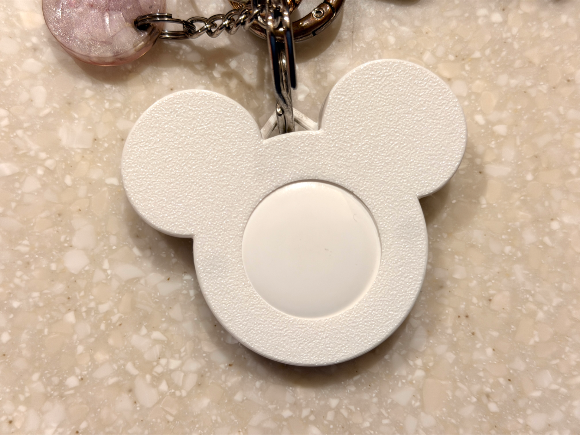 Mouse Ear AirTag Case Keychain 3D model