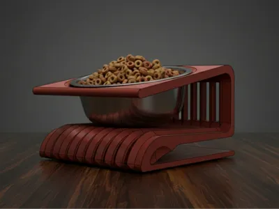 Pet Bowl Stand