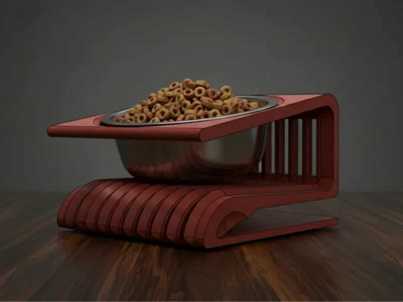 Soporte Para Cuenco de Mascota