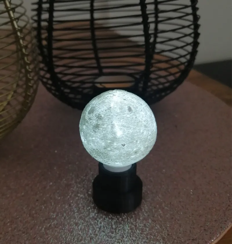 Moon Fridge magnet decoration light