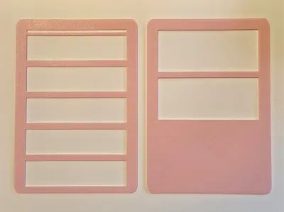 A5 planner stencil