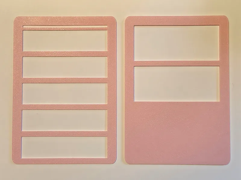 A5 planner stencil