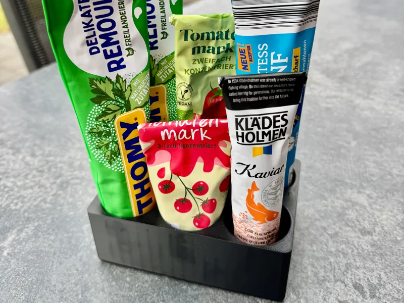 Fridge Tube Holder 3/6 Holes