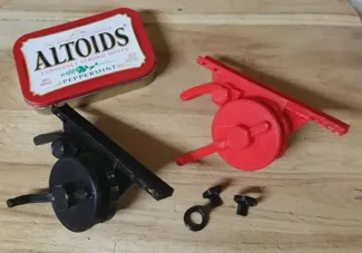 small fishing reel