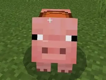 Minecraft Pig Lantern