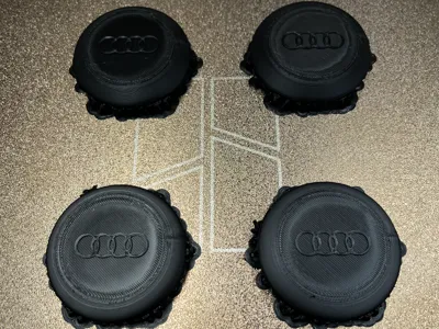 audi hub caps