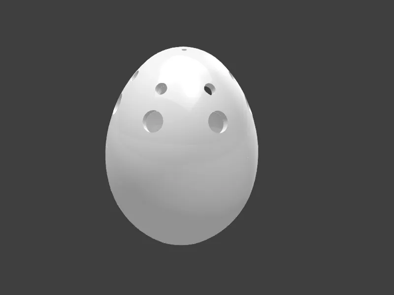 Decoy Egg for hunting - Lockei für die Fallejagd