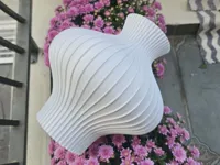 Fluted Gourd Vase