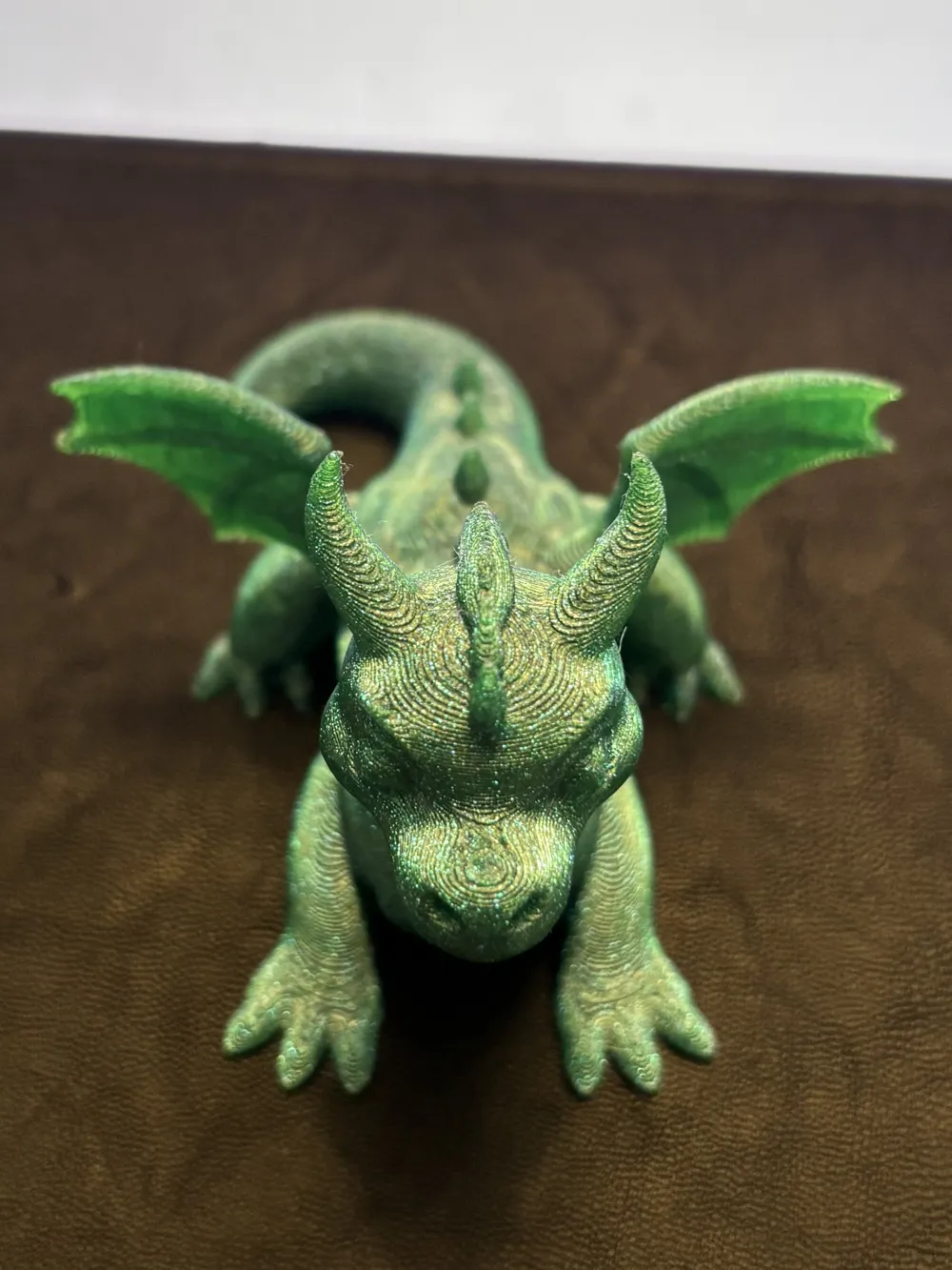 Cute Flexi Dragon V1 (Free Commercial) - Free 3D Print Model - MakerWorld