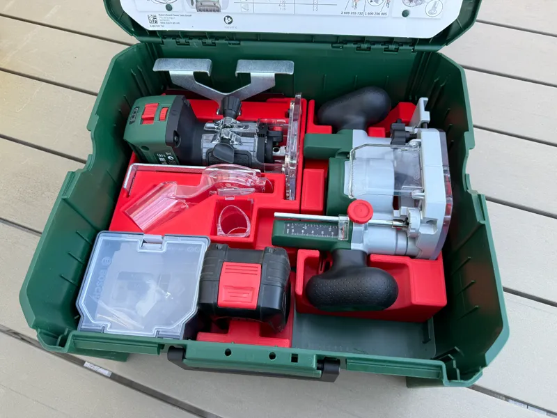 Bosch Advanced Trim Router Systembox Einsätze