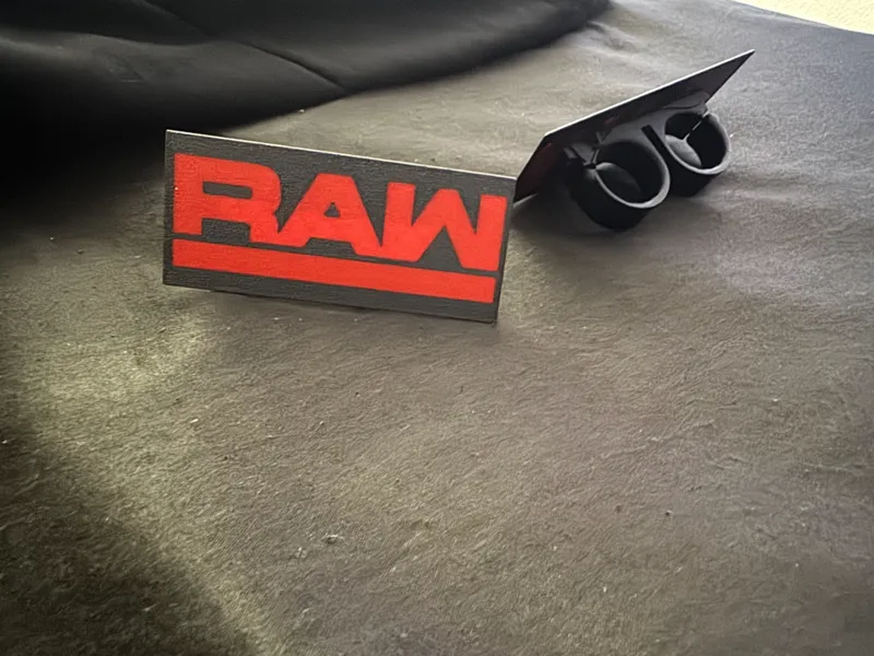 WWE RAW LOGO RINGS